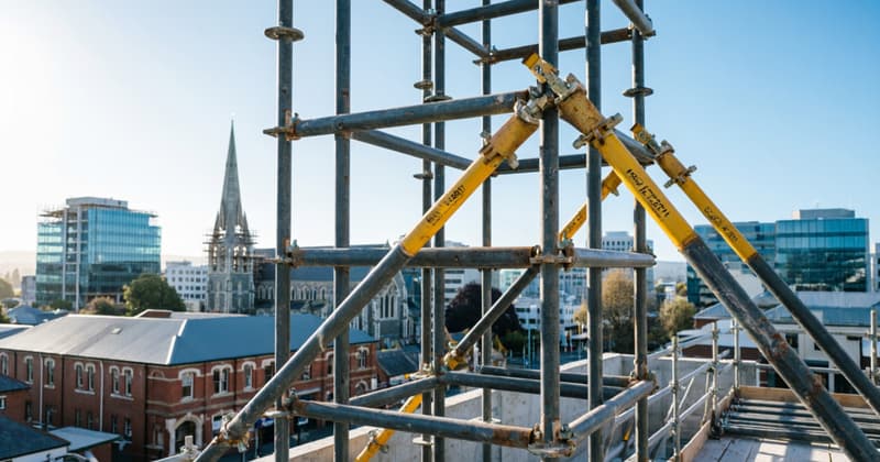 Seismic Scaffolding: Designing for Christchurch Conditions