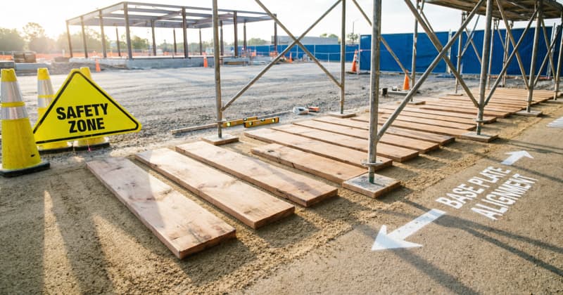 Site Preparation Before Scaffolding Installation
