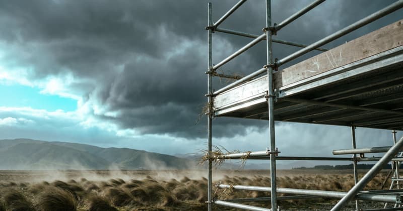 Scaffolding and Weather: Managing Canterbury's Climate